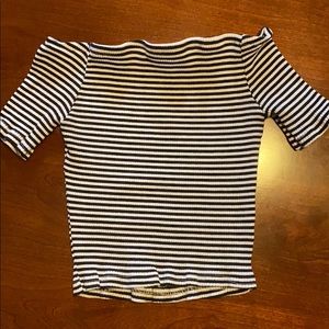 Cute Lolita stretchy stripped tank top